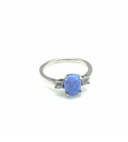 Jan Kos jewellery Stříbrný prsten s opálem 32102366