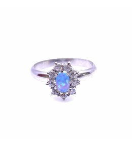 Jan Kos jewellery Stříbrný prsten s opálem 32103961