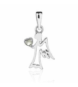 Jan Kos jewellery Stříbrný přívěsek s vltavínem 32106257