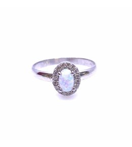 Jan Kos Jewellery Stříbrný prsten s opálem 32106756