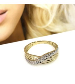 Diante Zlatý prsten zdobený 59638831