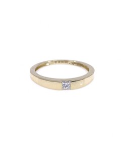 Diante Zlatý prsten s briliantem 83000346