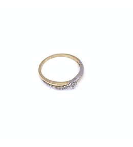 Diante Zlatý prsten s briliantem 83000628