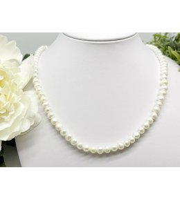 Jan Kos jewellery Stříbrný náhrdelník perly MHT-1803/SP45-50