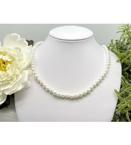 Jan Kos jewellery Stříbrný náhrdelník perly MHT-1812/SP45-50