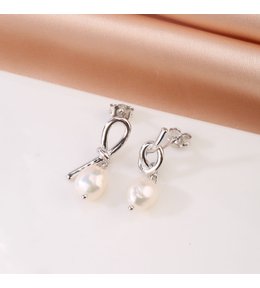Jan Kos jewellery Stříbrné náušnice s perlou MHT-2431/SP00