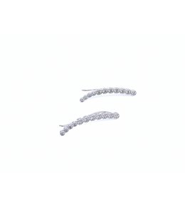 Jan Kos jewellery Stříbrné náušnice MHT-3411/SW00
