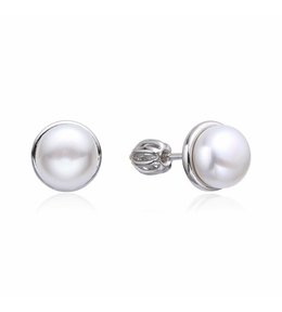 Jan Kos jewellery Stříbrné náušnice s perlou MHT-3458/SP00
