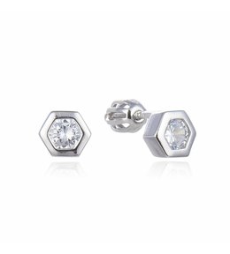 Jan Kos jewellery Stříbrné náušnice MHT-3486/SW00