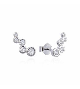 Jan Kos jewellery Stříbrné náušnice MHT-3512/SW00